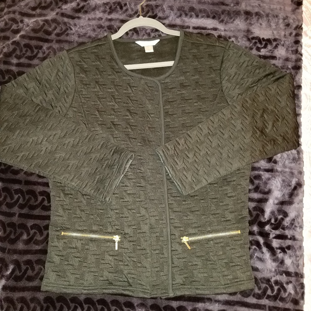 Christopher & Banks black light weight jacket